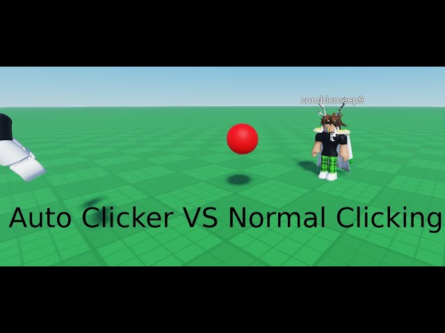 TROLLING WITH AUTO CLICKER  Roblox Blade Ball 