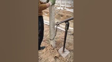 easy cement pole removal process #shorts