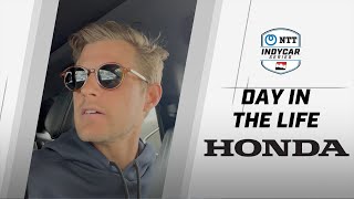 A day in the life with Andretti Global driver Marcus Ericsson | INDYCAR x Honda