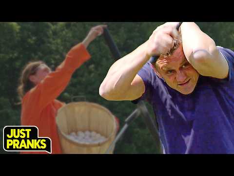 Golf Balls Started Falling From the Sky! 😂⛳ | Just Pranks
