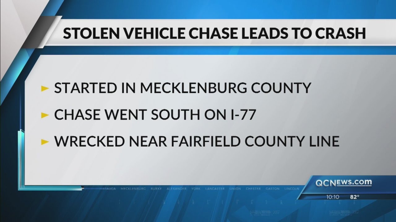 Stolen vehicle suspect leads authorities on chase across NC-SC state ...