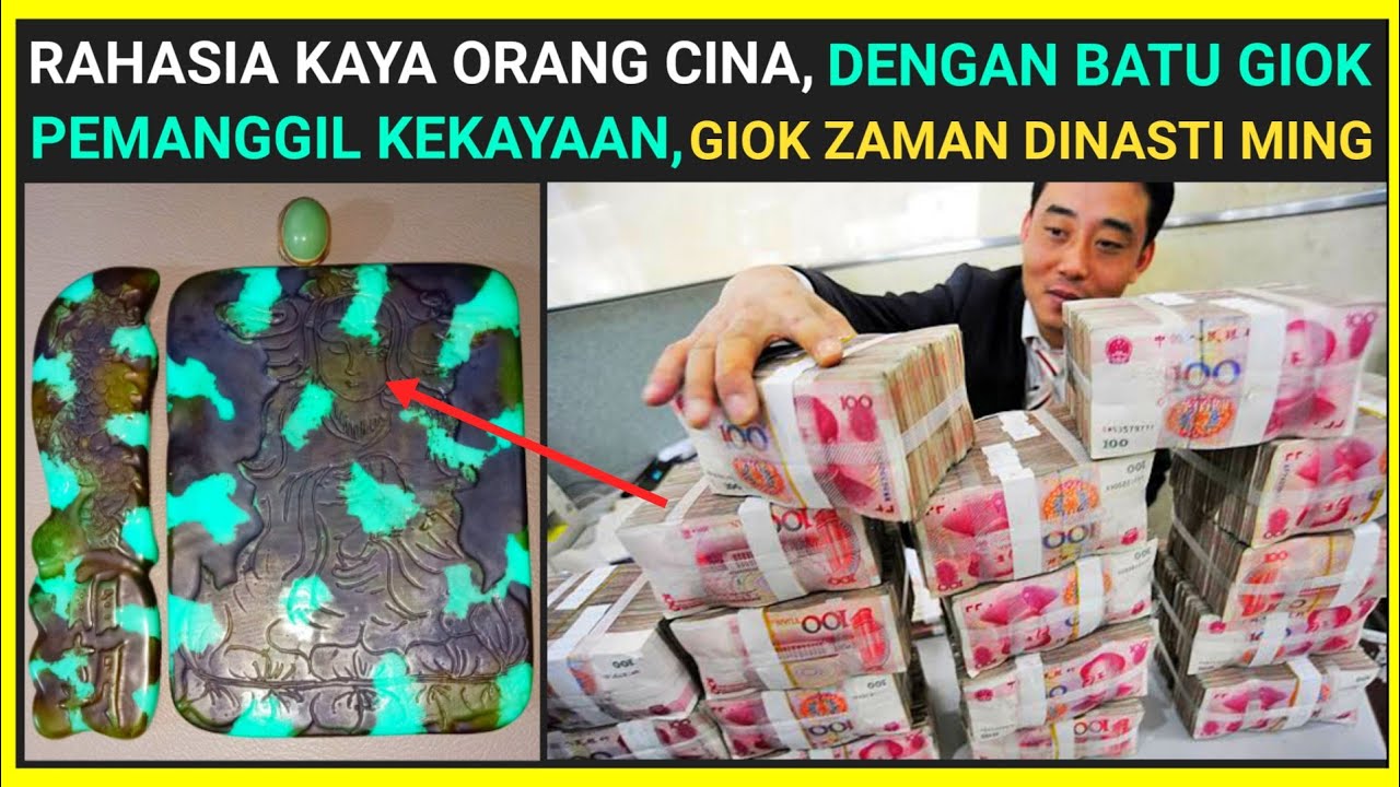  RAHASIA  KAYA ORANG  CINA  Dengan GIOK pemanggil KEKAYAAN 