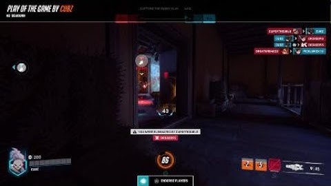 Overwatch 2 Play of the game in capture the flag