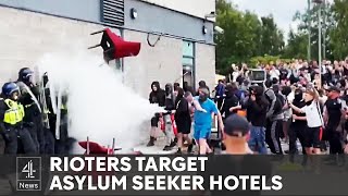 Thumbnail for Rioters attack hotel housing asylum seekers amid far-right violence