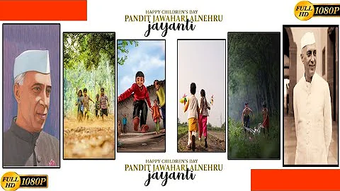 बाल दिवस status 2022 || Happy children day status || Happy Pandit Jawaharlal Nehru Jayanti status ||