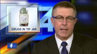 Police: Man accidentally drops bag of meth into Famous Dave's tip jar