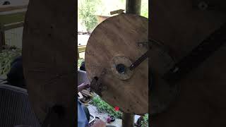Bessler wheel attempt (no-go)