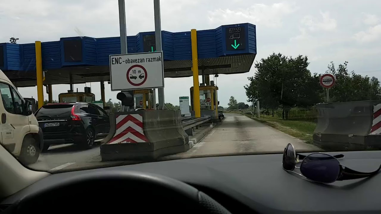 ENC Box - Cross Croatia Toll Booth without waiting