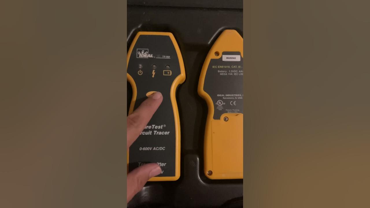 Ideal Suretest Open/closed Circuit Tracer 61958 YouTube