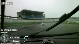 TOURISTENFAHRTEN HOCKENHEIMRING 28.08.2020 - FORD FIESTA ST PERON S2PRO REGEN NASS WET