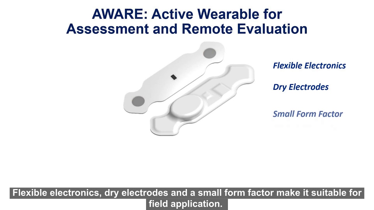 AWARE: Active Wearable for Assessment and Remote Evaluation (With Subtitles)