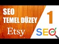 Etsy seo ders 1  temel dzey  nasl yaplr 2020