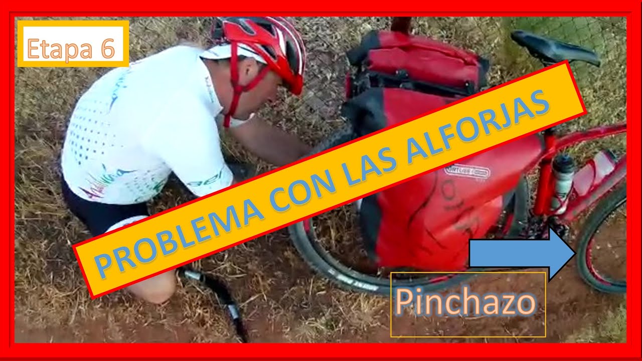 PROBLEMAS CON LAS ALFORJAS-El CARRASCALEJO-CASAR de CÁCERES (Camino de Santiago. VÍA DE LA PLATA)