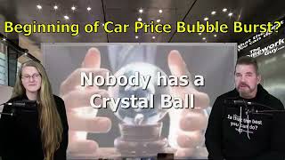 CAR PRICES IN A BUBBLE? CarMax inventories are up 75%, according to Kevin Hunter, the Homework Guy