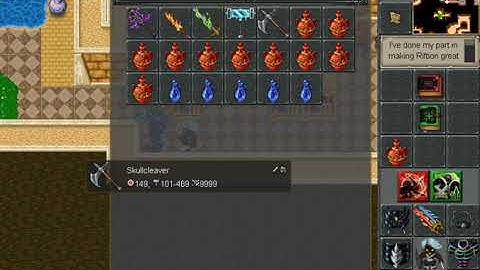 Tibiame - ALL WEAPON 149 WAR !!!!