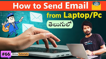 How to Send Email from Laptop in Telugu | Gmail in Telugu | How to Send a Mail in Computer
