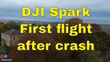 First video after recovery DJI Spark