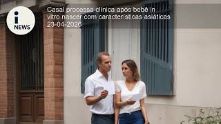 Casal processa clínica após bebê in vitro nascer com características asiáticas