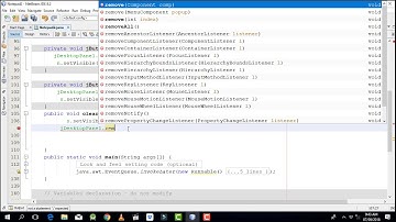 java swing netbeans tutorial 07 Remove previous jinternal frame