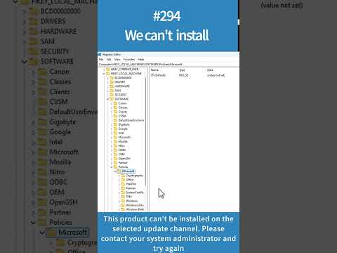 Fix We can't install Microsoft office 365 #shorts
