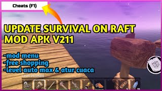 survival on raft android mod apk v211 | mod menu terbaru screenshot 2