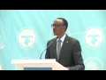 President Kagame speaks at the 13th Ordinary Session of CISSA Conference | Kigali, 4 August 2016