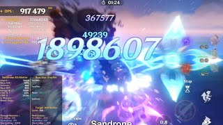 C6 Sandrone, Cyno, Wriothesley DPS Test