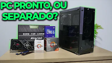 O que é melhor montar ou comprar um computador?