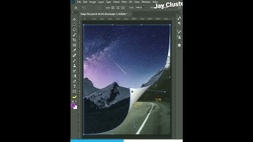 Create Paper Turn effect in Photoshop #shorts
