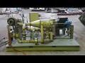 30 kW gas turbine.  Air start