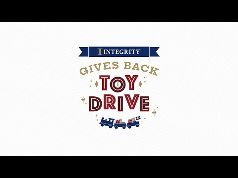 Integrity Announces 3rd Annual "Integrity Gives Back" Toy Drive to Support Children's Hospitals Nationwide