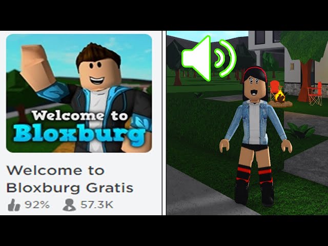 SAIU BLOXBURG GRÁTIS E CHAT DE VOZ ATIVADO NO BLOXBURG (ROBLOX) 