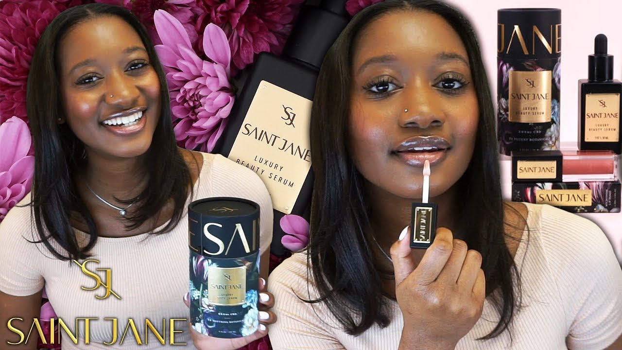 The BEST CBD SKINCARE? Full Saint Jane Collection!