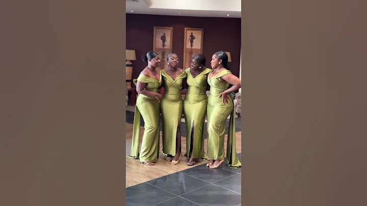 Bridesmaids Wedding Moment Ghanaian Traditional Marriage #wedding #ghana #marriage #tiktok #shorts
