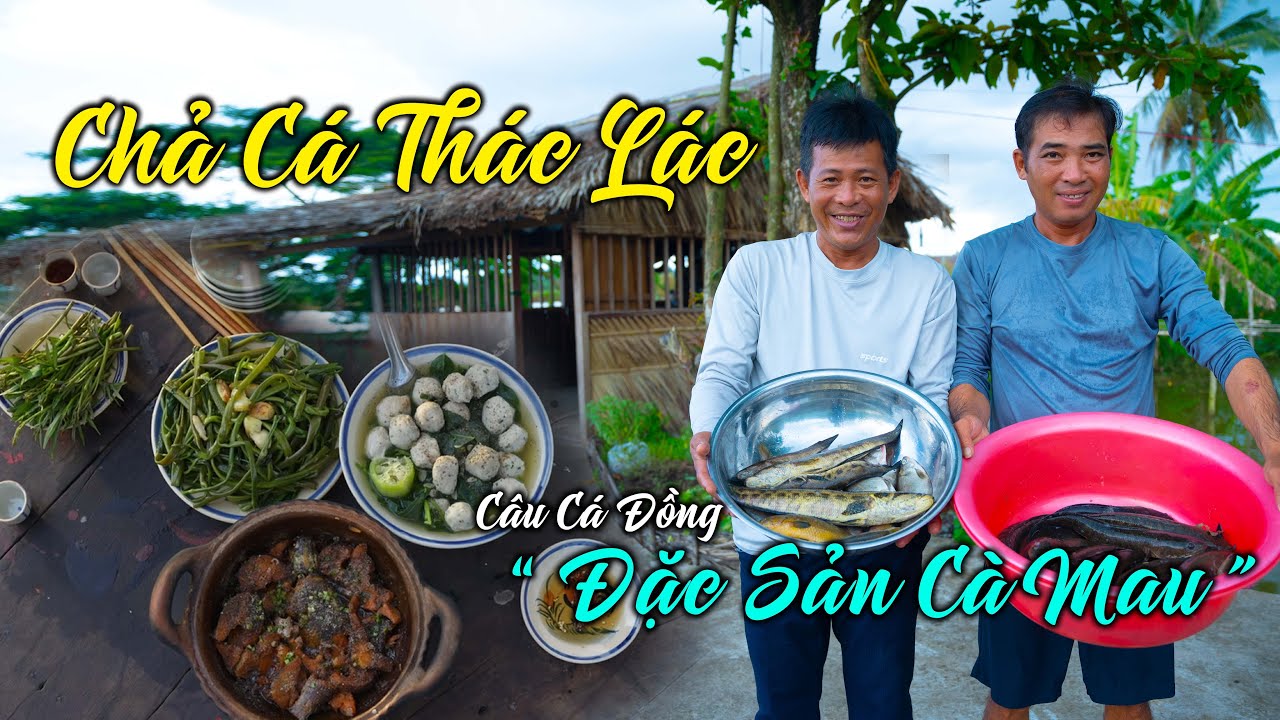 Câu Cá Đồng Đặc Sản Cà Mau Về Làm Món Ngon | Hoa Rừng U Minh | Tập 35