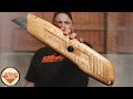 Carving a Giant Utility Knife (entirely out of wood)