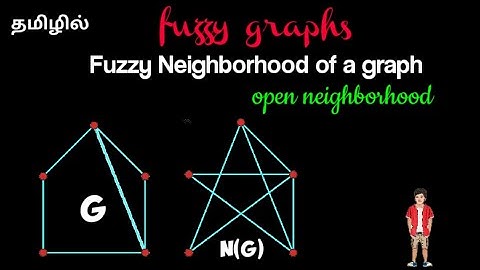 Fuzzy open neighborhood graph of Fuzzy graph | தமிழில் | @17matboy
