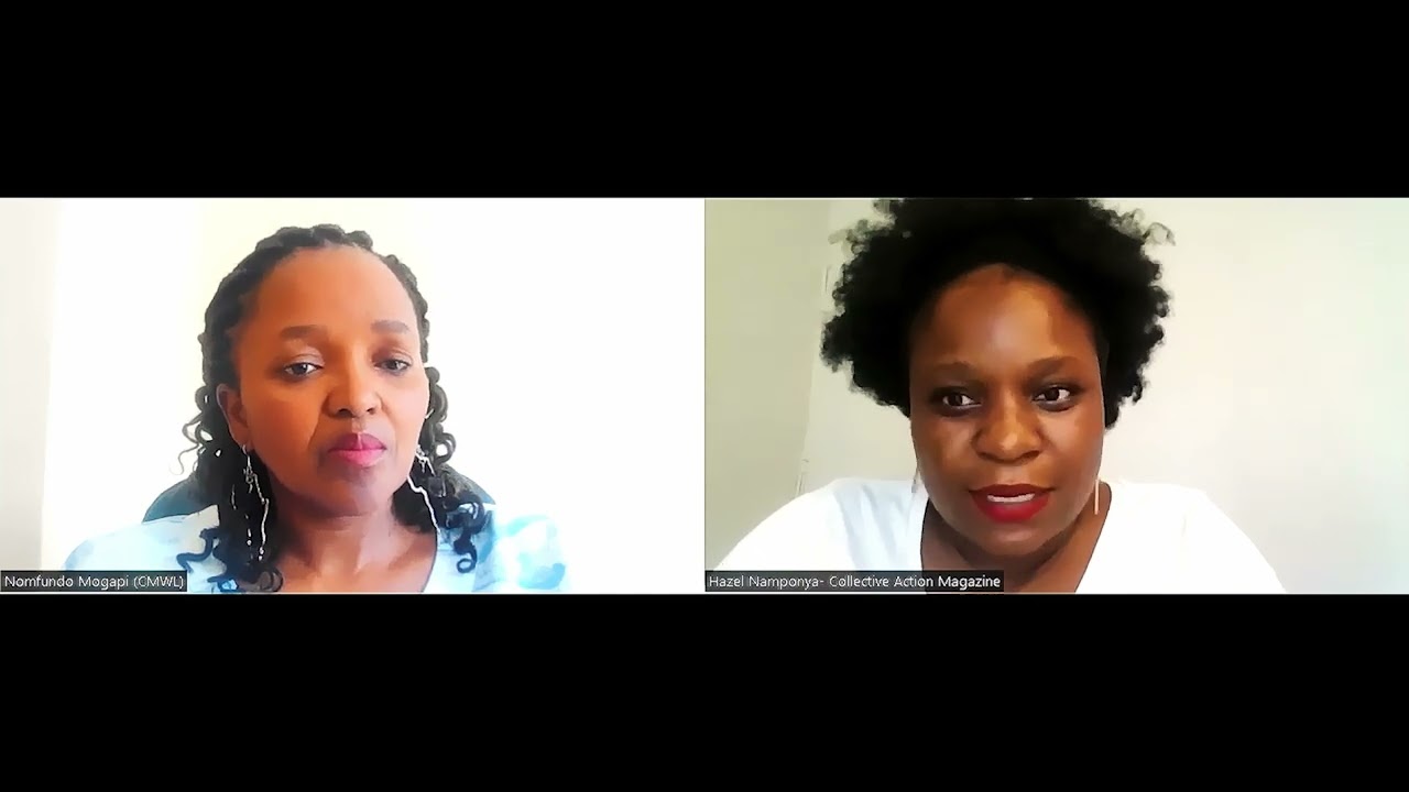 INTERVIEW WITH NOMFUNDO MOGAPI - An Expert in Trauma Healing Approaches- GBV healing
