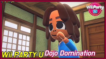 Wii Party U - Dojo Domination ( Standard Mode, Eng Sub ) Player Dezzy