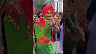 live rajveer jawanda in wedding full entertainment #live #entertainment #wedding