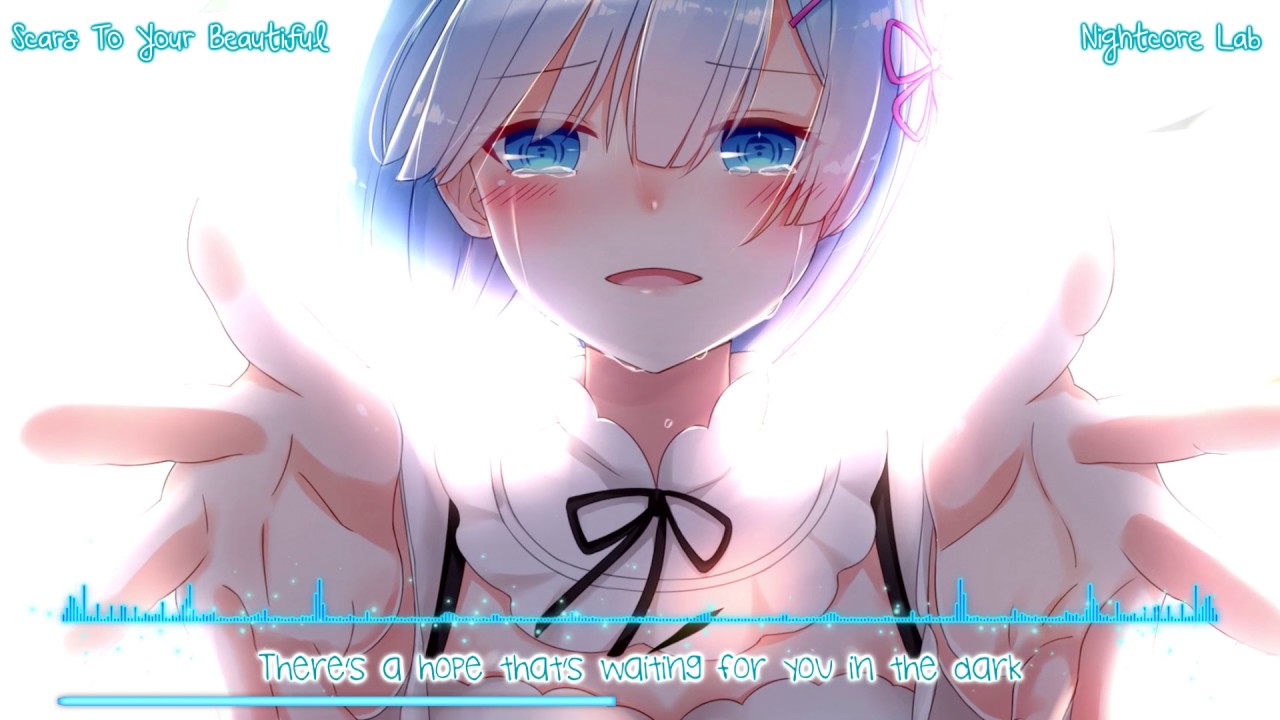 Nightcore - Scars To Your Beautiful (Alessia Cara)