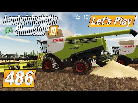 ls19lt LS19 #486 Heute 4 Drescher im Dauereinsatz 2 Claas und 2 John Deere #Farming Simulator 19 mod map