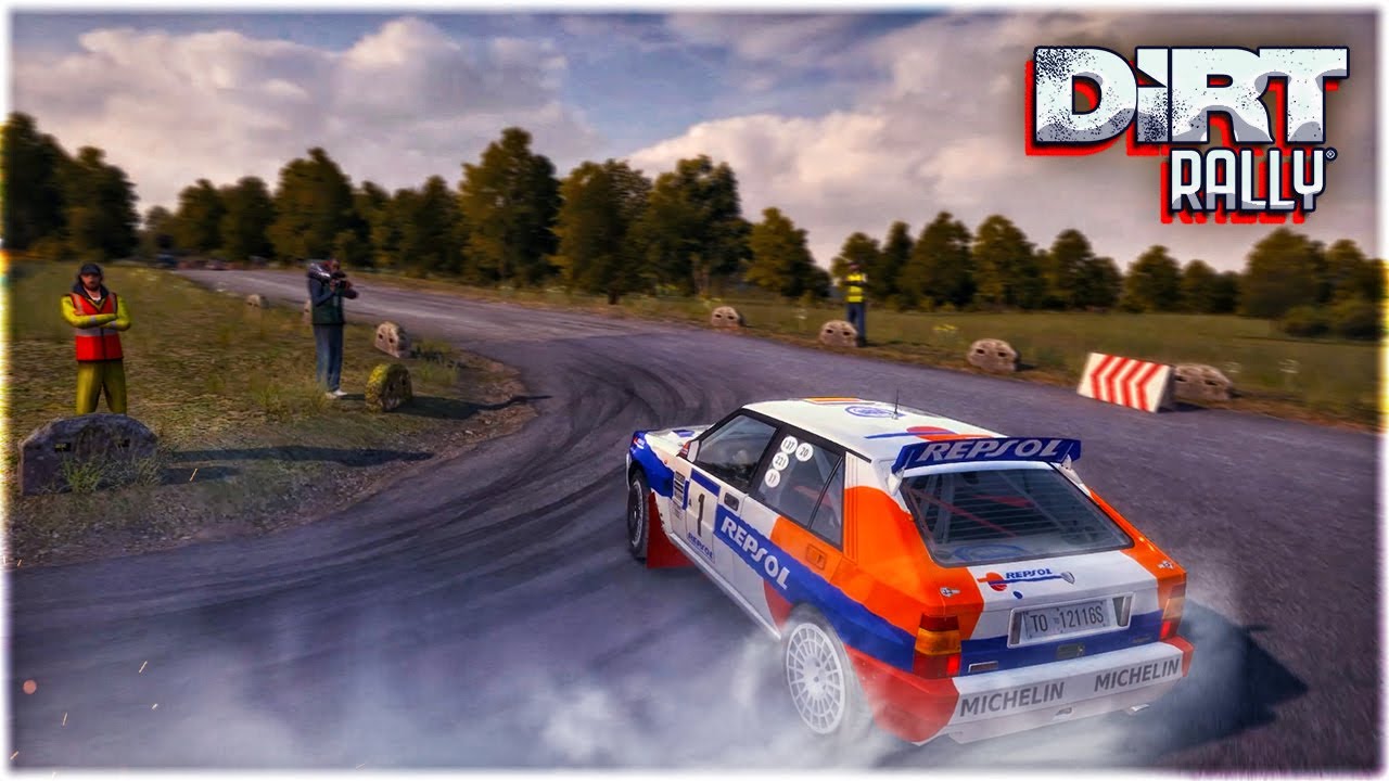 Delta Group A Rally Lancia Delta Group A '92 Асфальт Германии DIRT Rally - YouTube