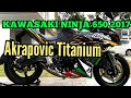 #59 | Kawasaki Ninja 650 2017 Akrapovic Titanium | Install New Exhaust