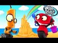A Day At The Beach |  Preschool Learning Videos | Rob The Robot