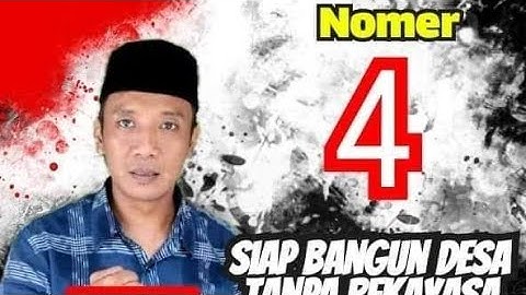 PENGAMBILAN NOMER CALON KUWU BPK KAWITO BALAI DESA TUGU SLIYEG