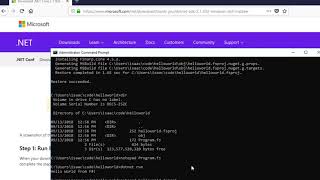 F# on .NET Core - The .NET Project System