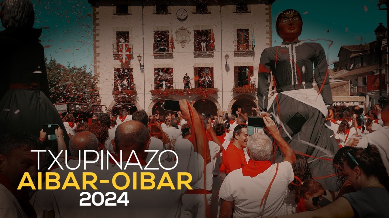 Txupinazo fiestas Aibar-Oibar 2024