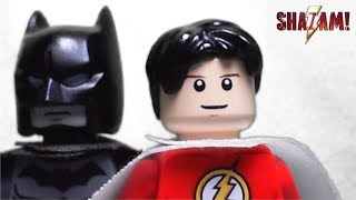 Lego Shazam and Batman Team Up Stop Motion