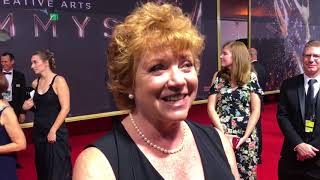 Becky Ann Baker Girls On The Red Carpet At The 2017 Creative Arts Emmys